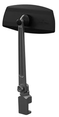 PTM Watersports P13157-200TEBGR Rail Mount Pontoon Mirror System Pro - Titanium Gray