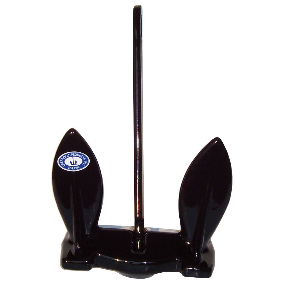 Greenfield 915-E Economy Navy Anchor - Black, 15 lb.