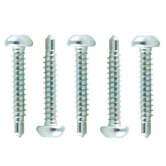 AP Products 012-PTK500 8X3/4 Zinc #8 Self-Tapping Pan Head Tri-Screws - 0.75", 500 Pack
