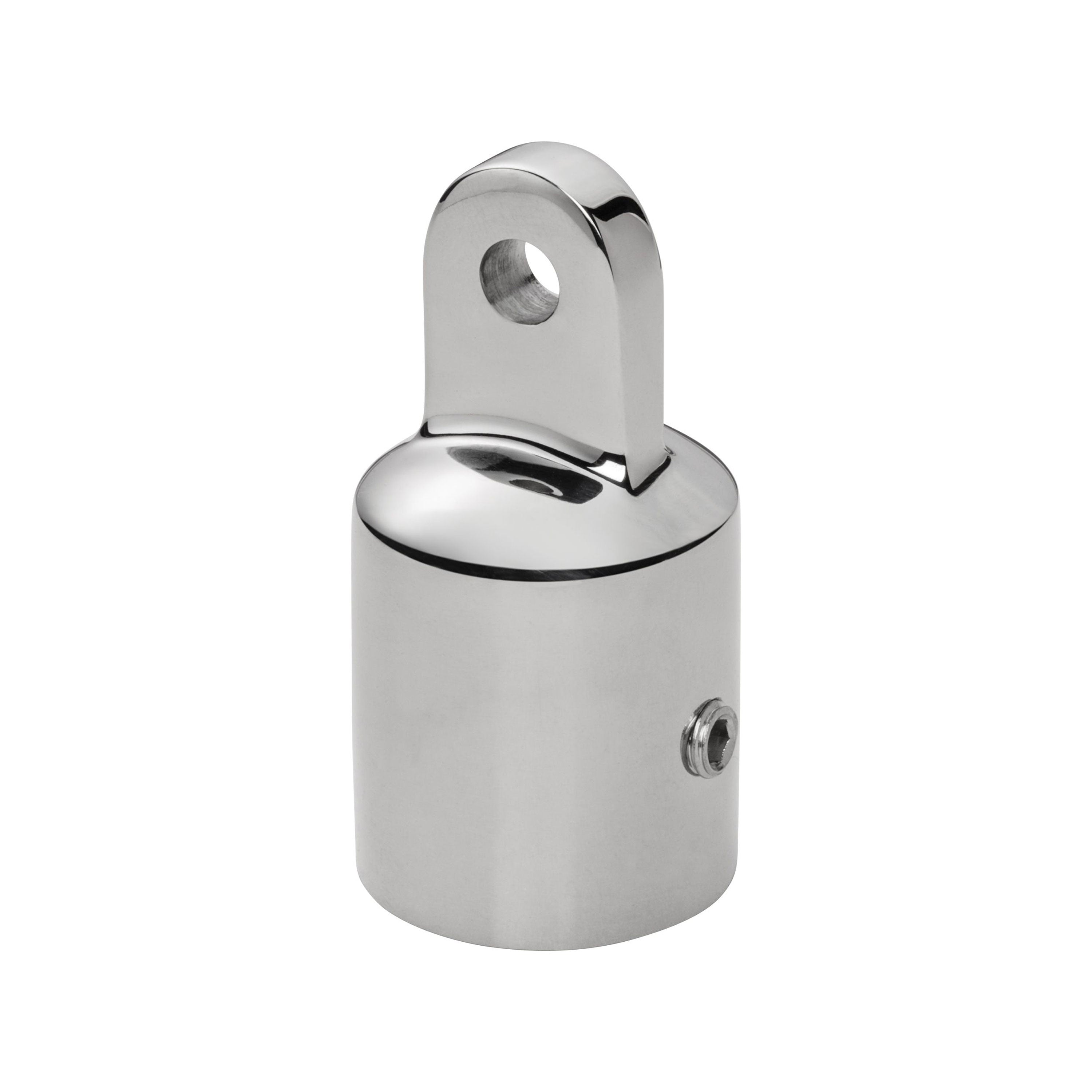 Whitecap S-1431C Top Cap with Set Screws - 7/8" Tube x 1/4" Pin, CP/Zamac
