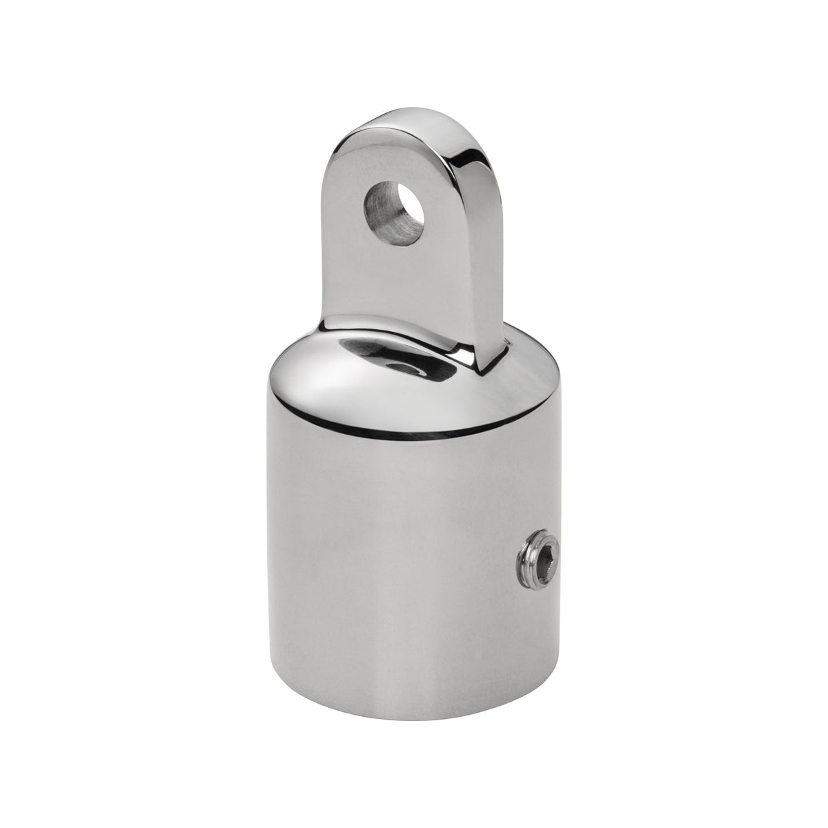 Whitecap S-1431C Top Cap with Set Screws - 7/8" Tube x 1/4" Pin, CP/Zamac