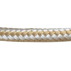 Sea-Dog 302110200G/W-1 Double Braided Nylon Anchor Line with Thimble - 3/8" x 200', Gold/White