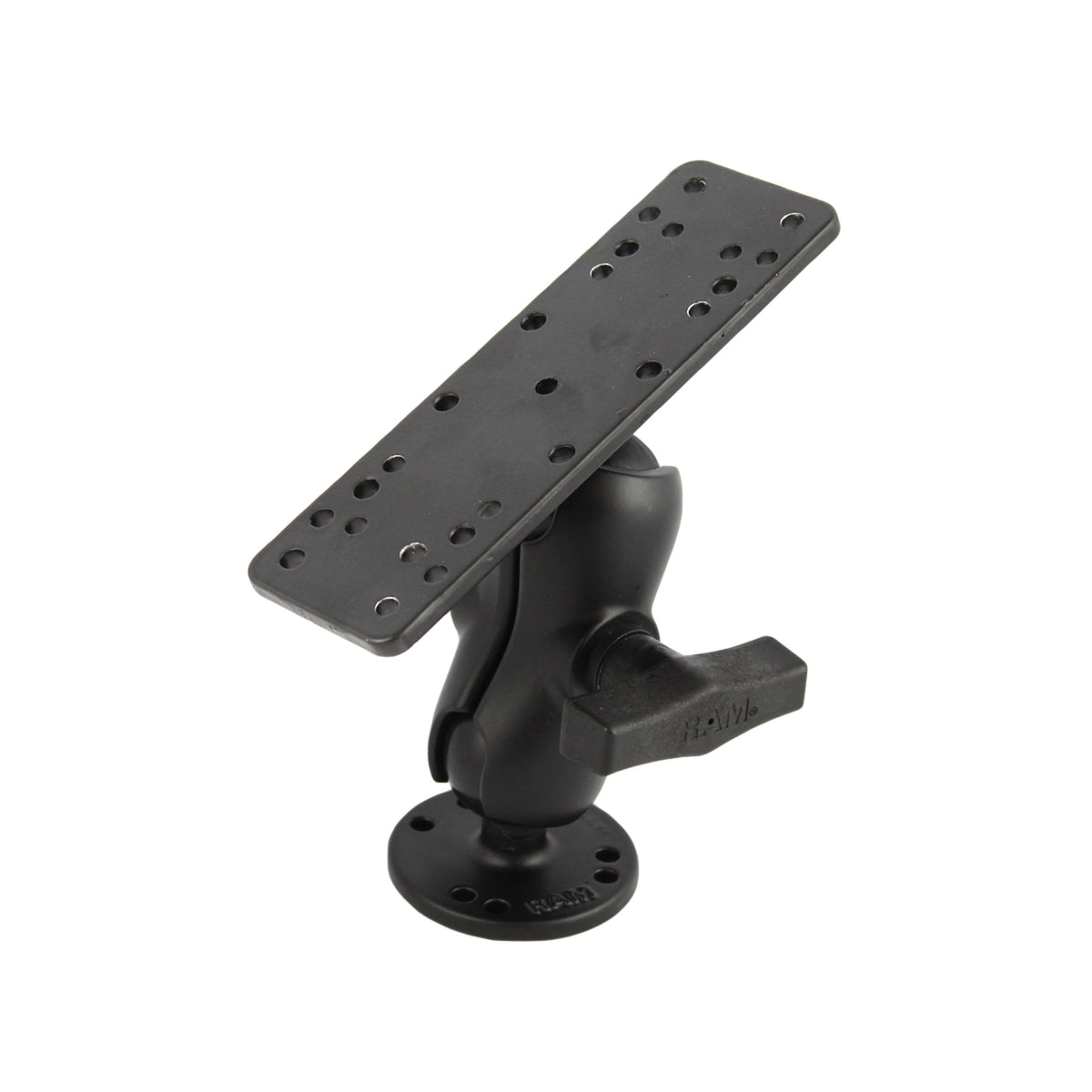 RAM 1.5" Diameter Ball Mount with Short Double Socket Arm and Rectangle Base