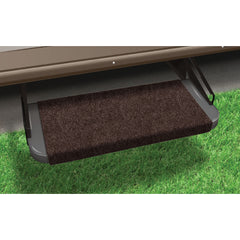 Prest-O-Fit 2-0315 Outrigger RV Step Rug - 18" Straight, Chocolate Brown