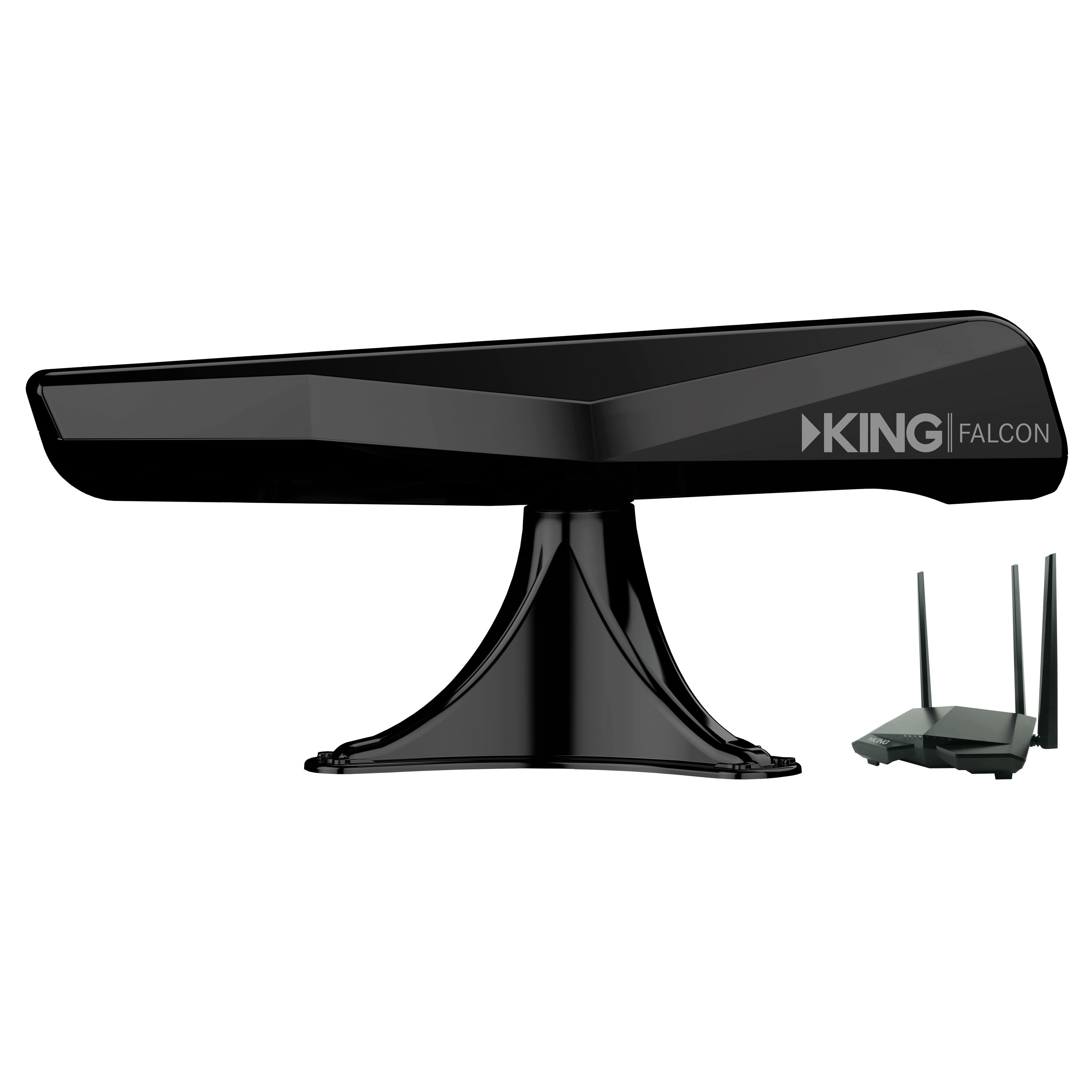 KING KF1001 Falcon Directional Wi-Fi Antenna with KING WiFiMax Router ...