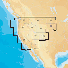 Navionics MSD/NAV+WE Navionics Plus - West