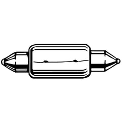 Perko 0067DP2CLR 24V / 18 Watt Double Ended Festoon Bulb - 9/16