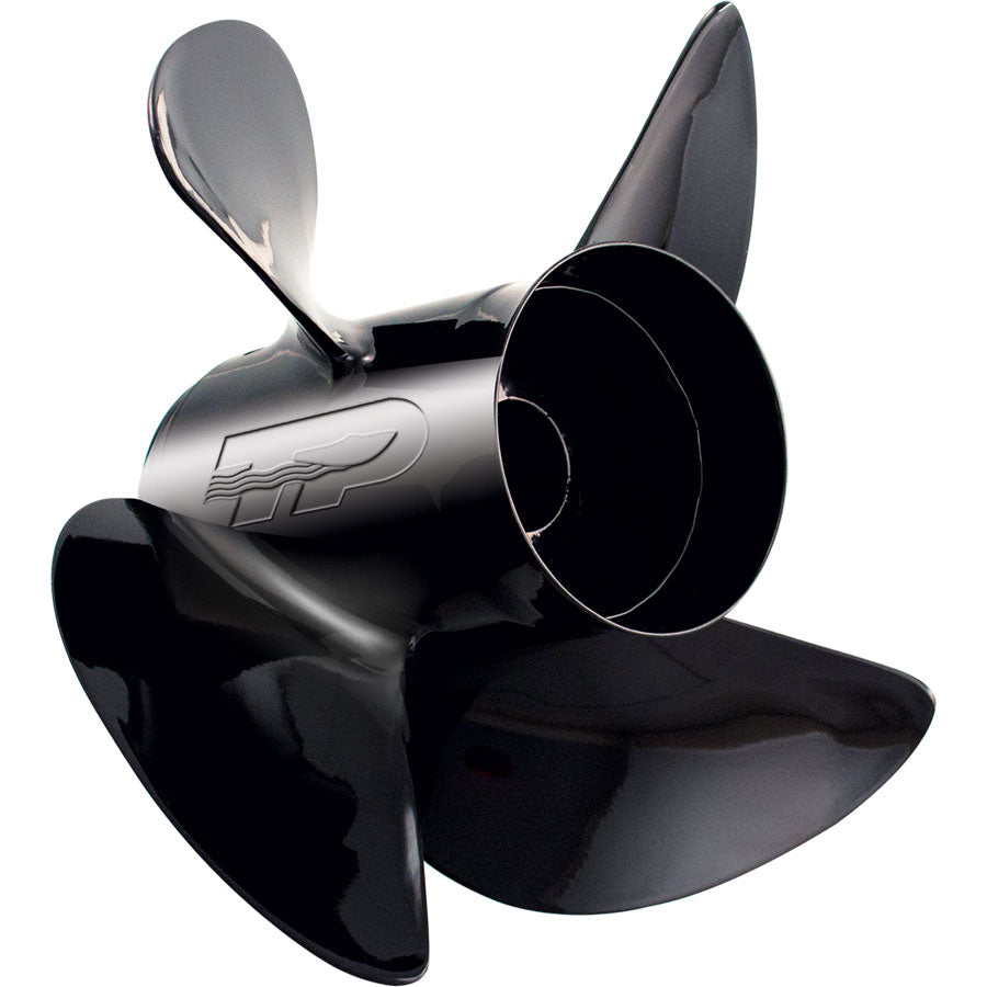 Turning Point Propellers 21431330 Hustler 4-Blade Propellers for 40-150hp Engines with 4.25" GC - 14" x 13", RH LE1/LE1-1413-4