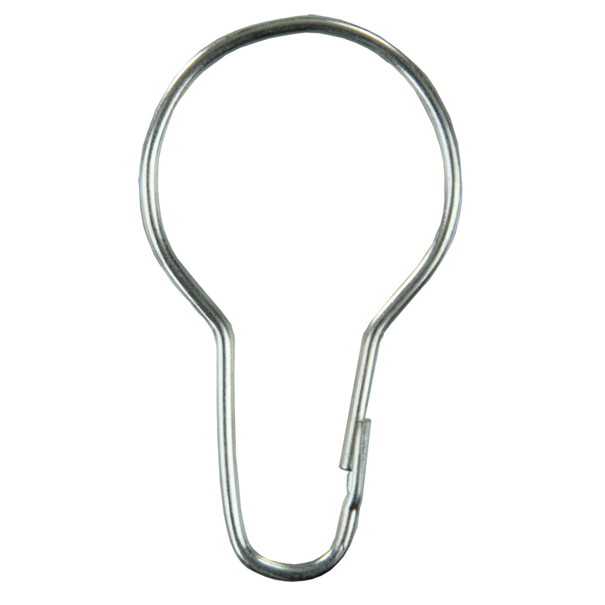 JR Products 81665 Metal Shower Curtain Rings - Pack of 12