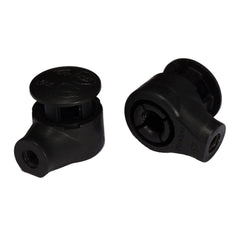 JR Products EF-PS130 Gas Spring End Fitting with Snap-On Cap - Pack of 2