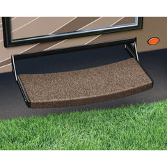 PREST-O-FIT 2-0220 Trailhead Universal RV Step Rug - 22", Buckskin Brown