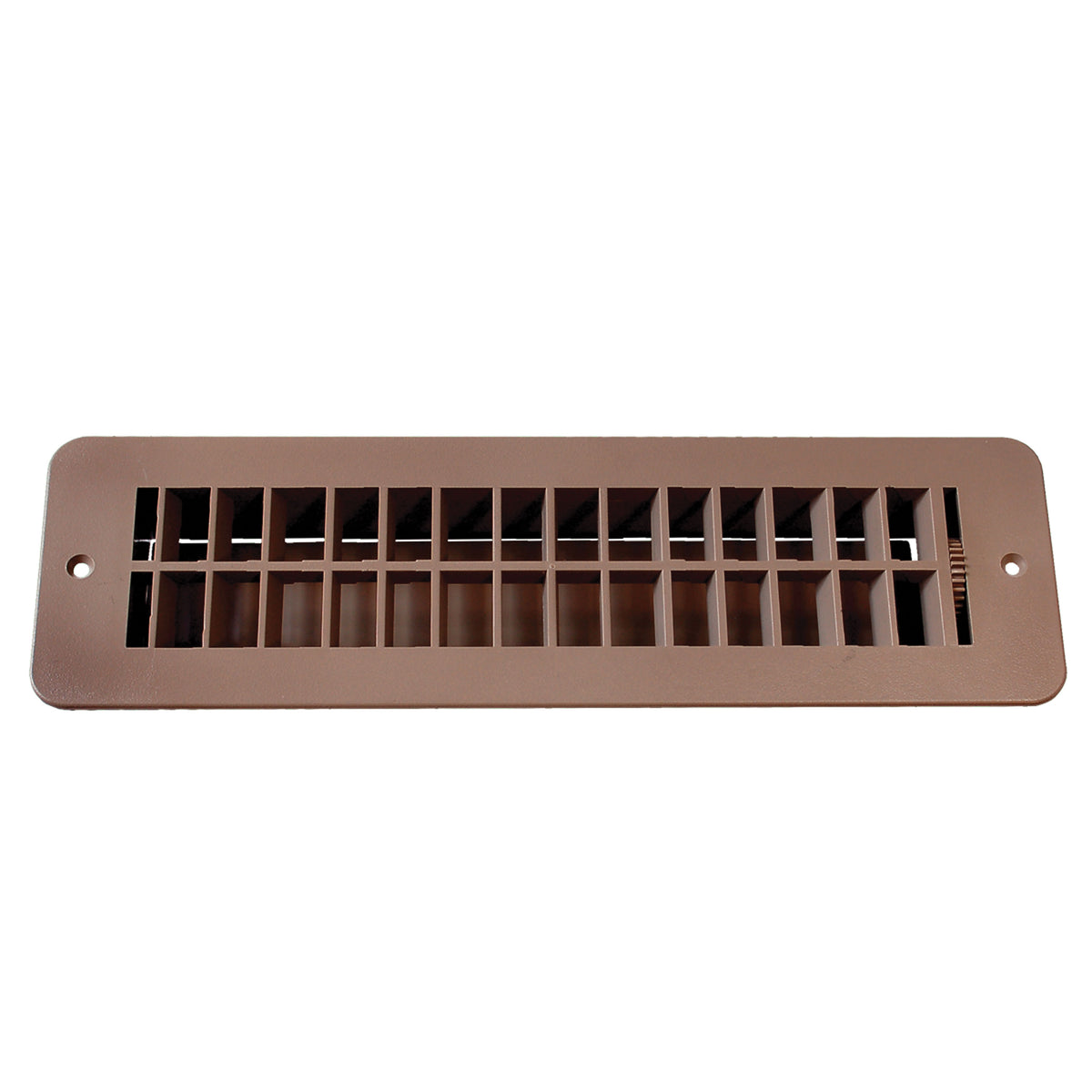 RV Designer H860 Plastic Floor Register With Damper - 10" x 2-3/8", Tan