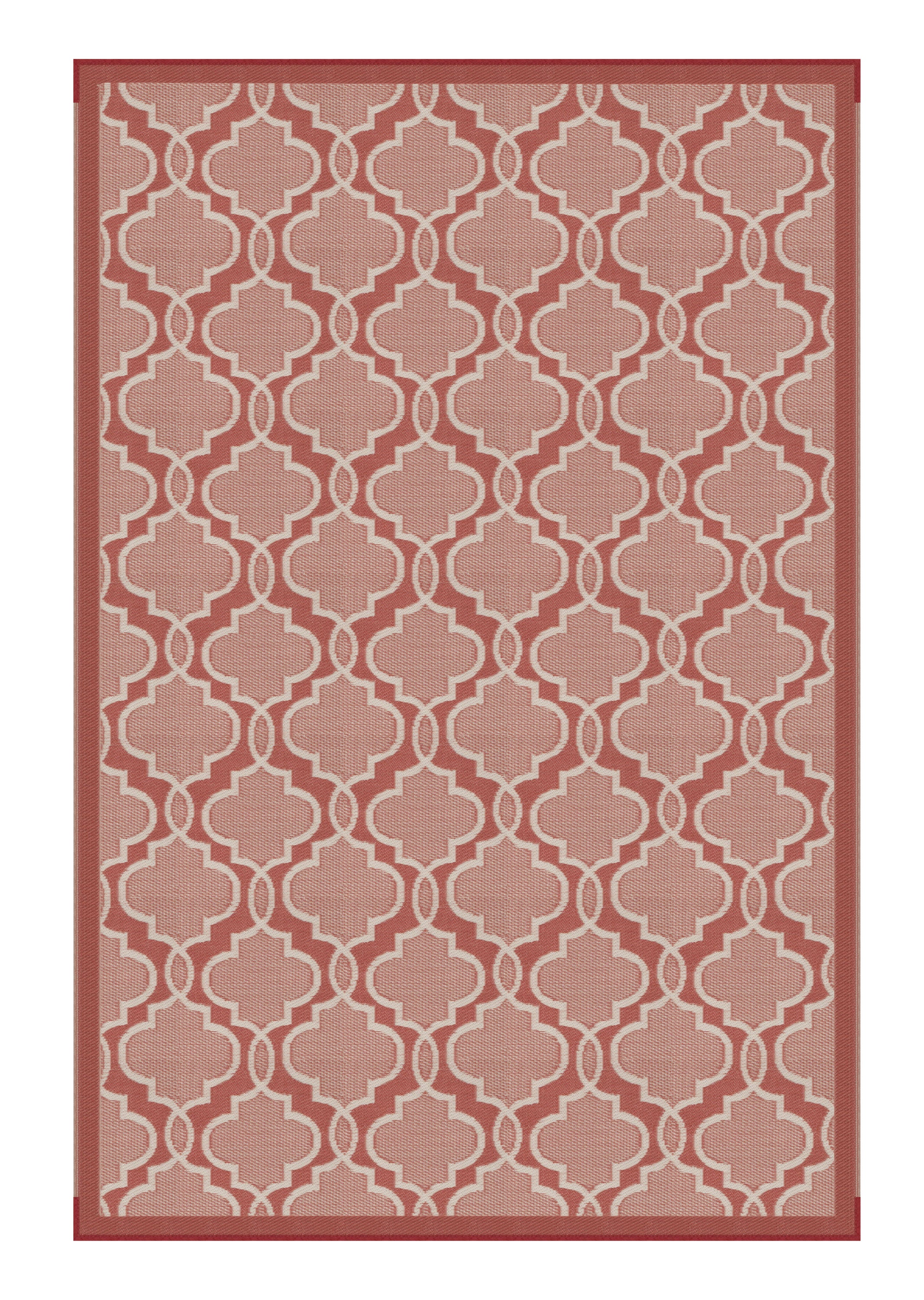 Lippert 2021028029 All Weather Patio Mat - 8' x 12', Terracotta