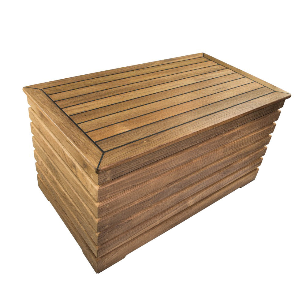 Whitecap 63516 Teak Andros Decorative Storage Chest