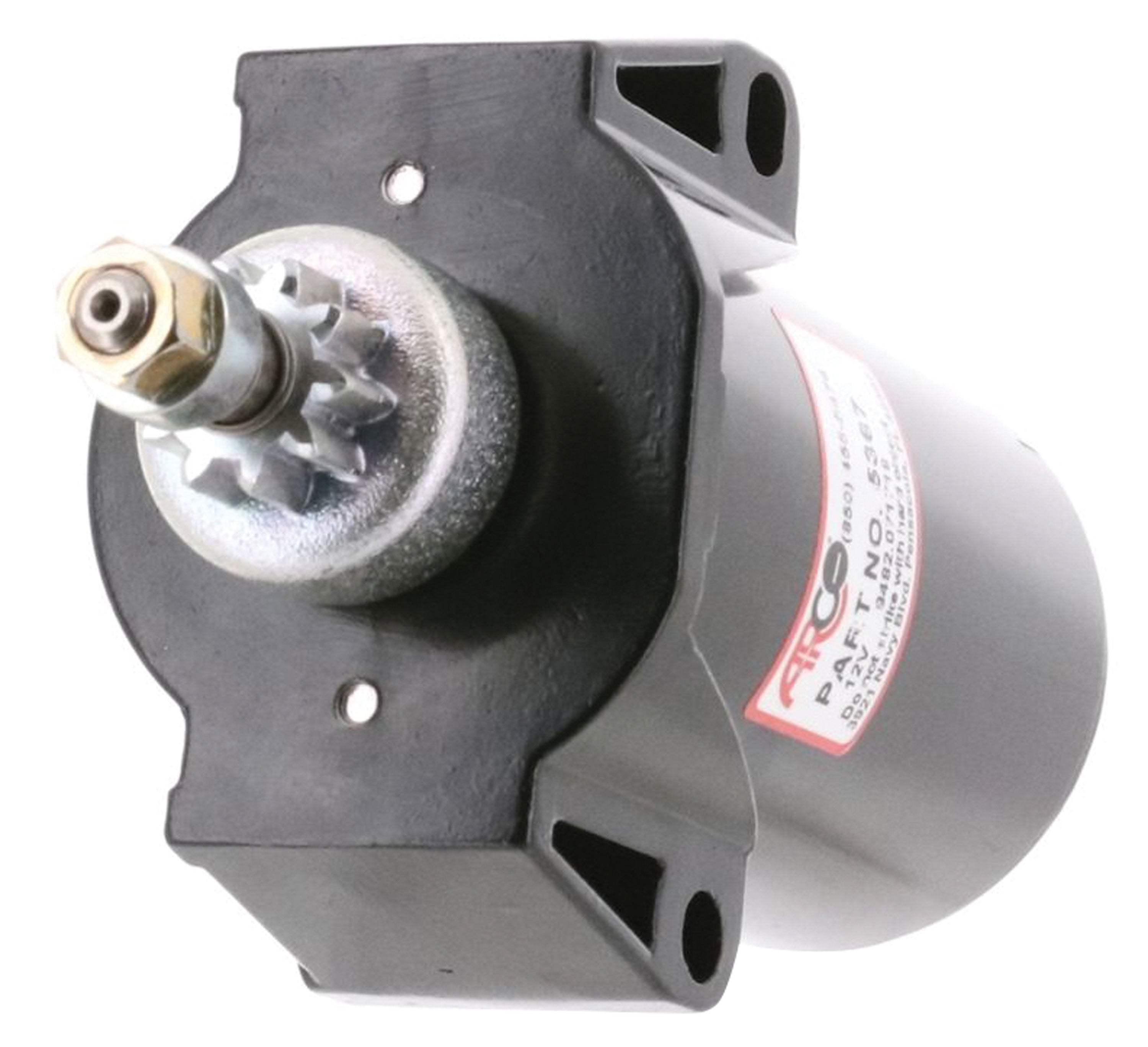 ARCO 5367 Outboard Starter for Mercury/Mariner 6-15 HP (1986-1996), 18-25 HP (1980-2003), 10-Tooth Drive Gear with 2.5" Motor Casing