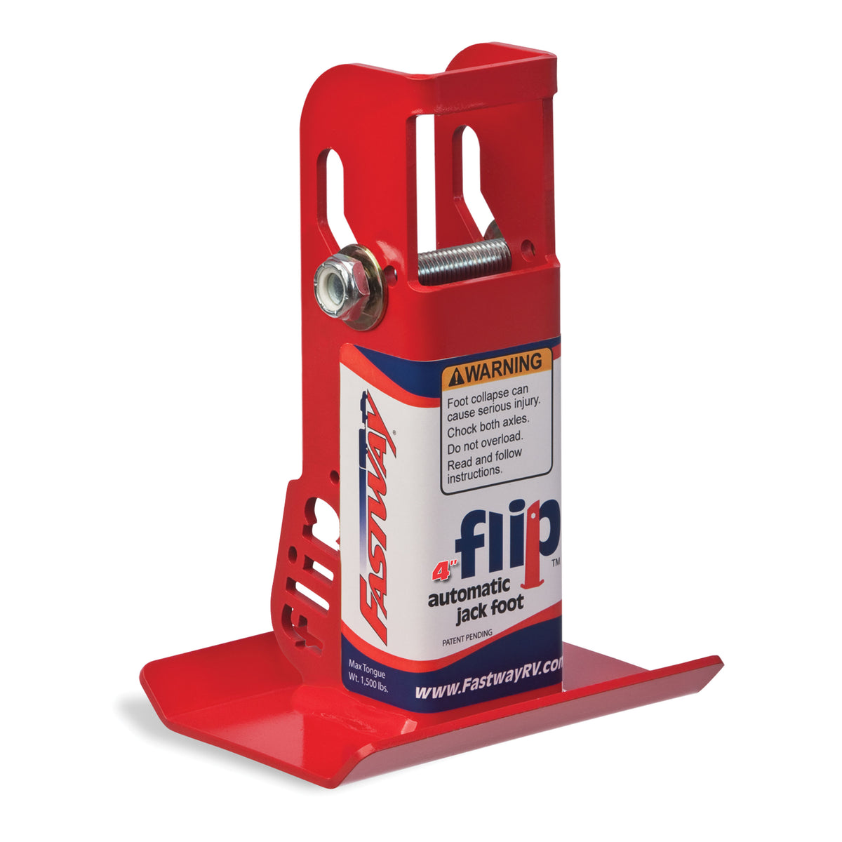 Fastway 88-00-4500 FLIP Jack Foot - 4"