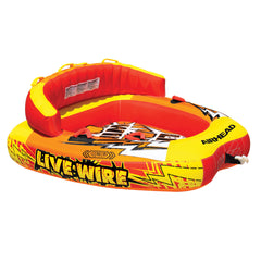 Airhead AHLW-2 Live Wire Inflatable Double Rider Towable
