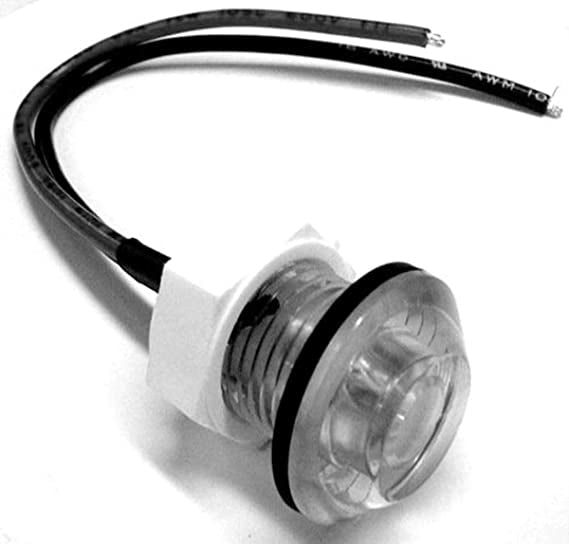 Innovative Lighting 011-1500-7 Bulkhead / Livewell Recess Mount LED Light - Amber