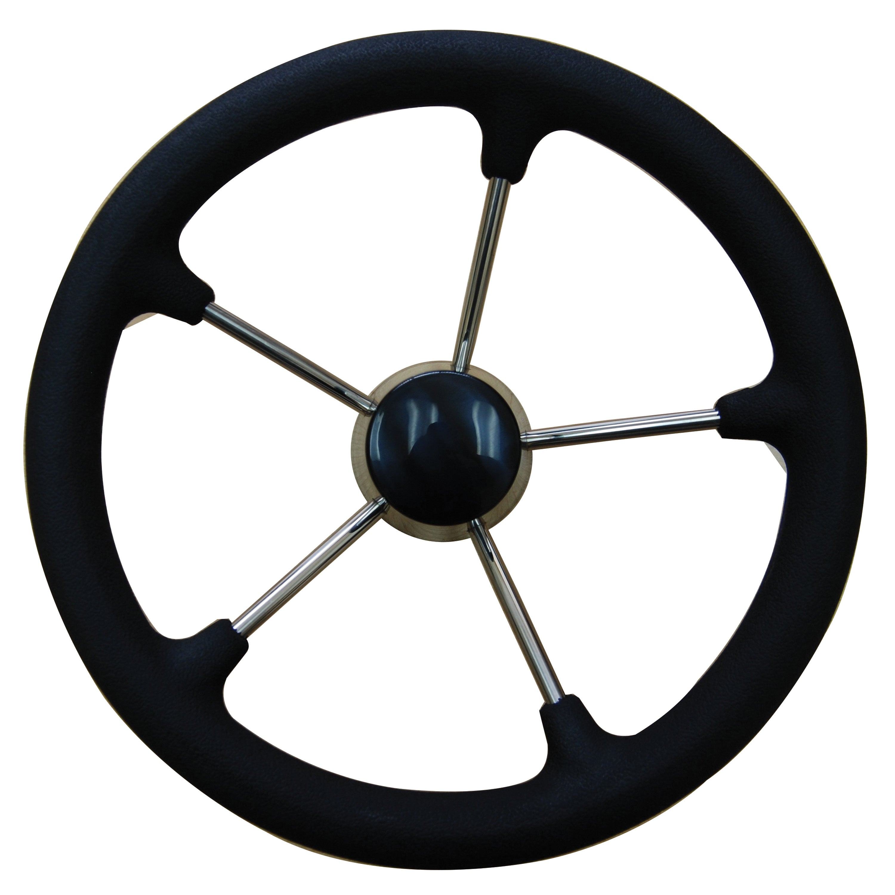 Uflex V48BFC Steering Wheel with Black Cover - 13.5"