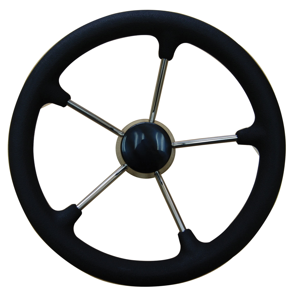 Uflex V48BFC Steering Wheel with Black Cover - 13.5"