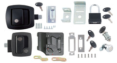 AP Products 013-6203 RV Keyed-A-Like Door Lock Kit - Deluxe, Black