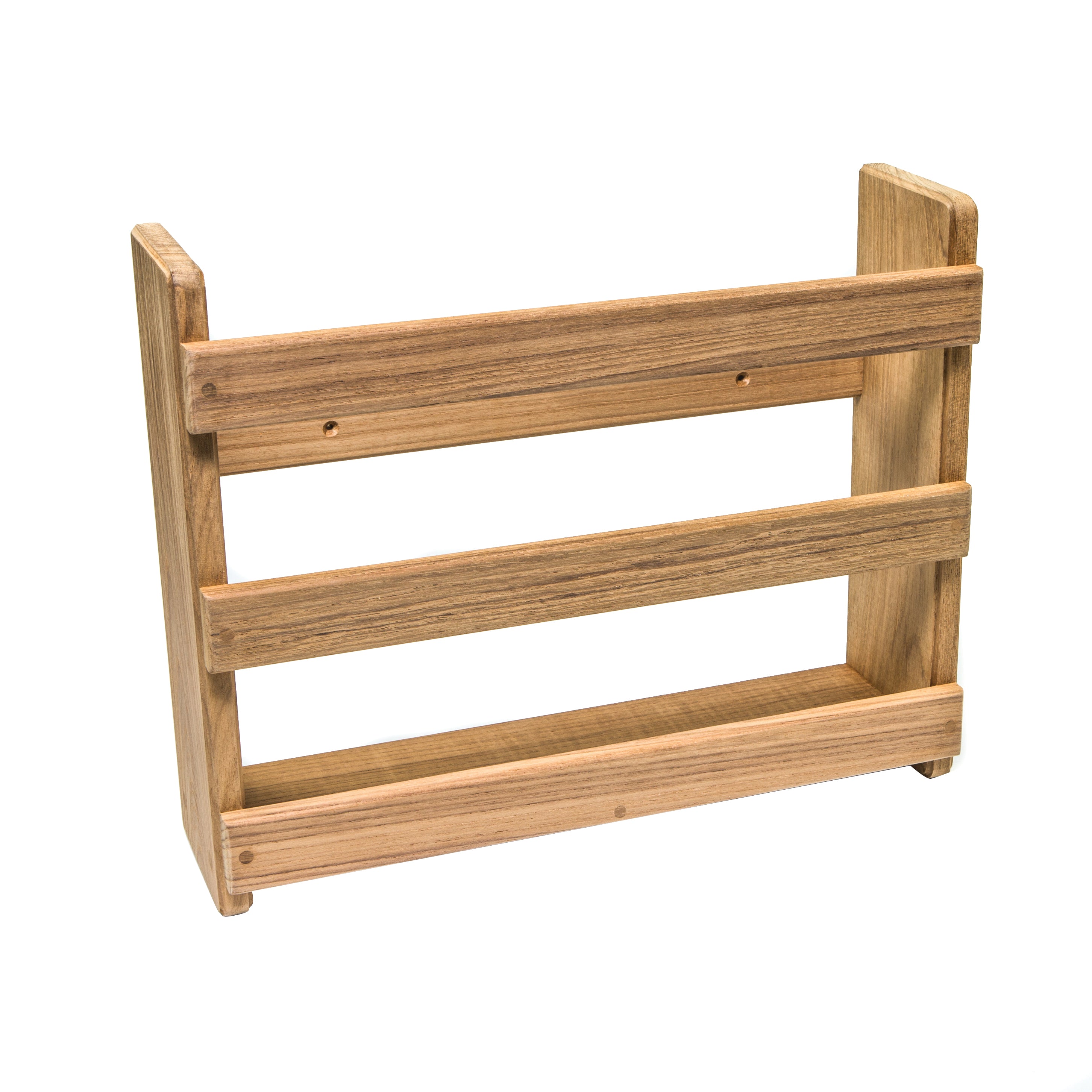 Whitecap 62506 Teak Magazine Rack with Mounting Bar