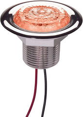 Innovative Lighting 012-4500-7 Recess 3 LED Star Light - Red LED with Clear Lens