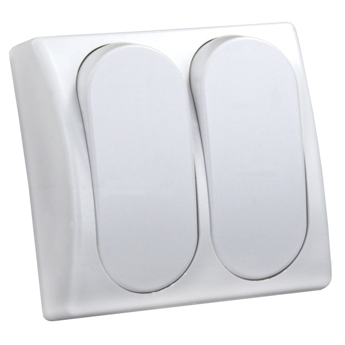 JR Products 13585 Modular On/Off Switch - Double