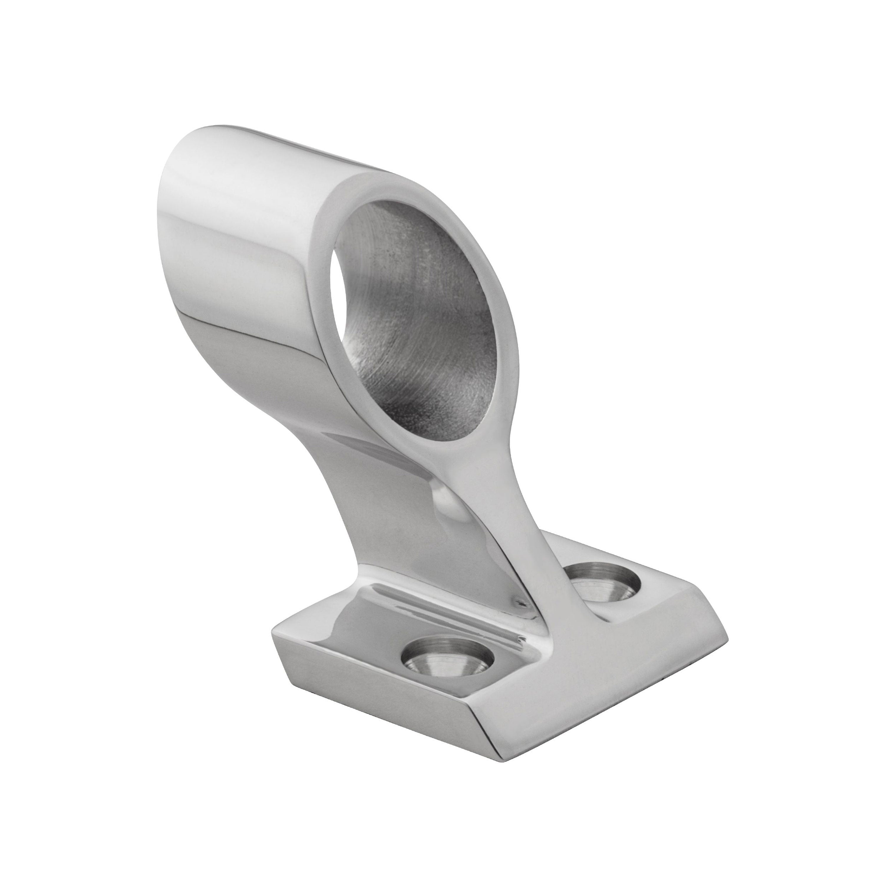 Whitecap 6079C 60Â° Center Handrail Stanchion - 7/8" x 1-1/2", 316 SS