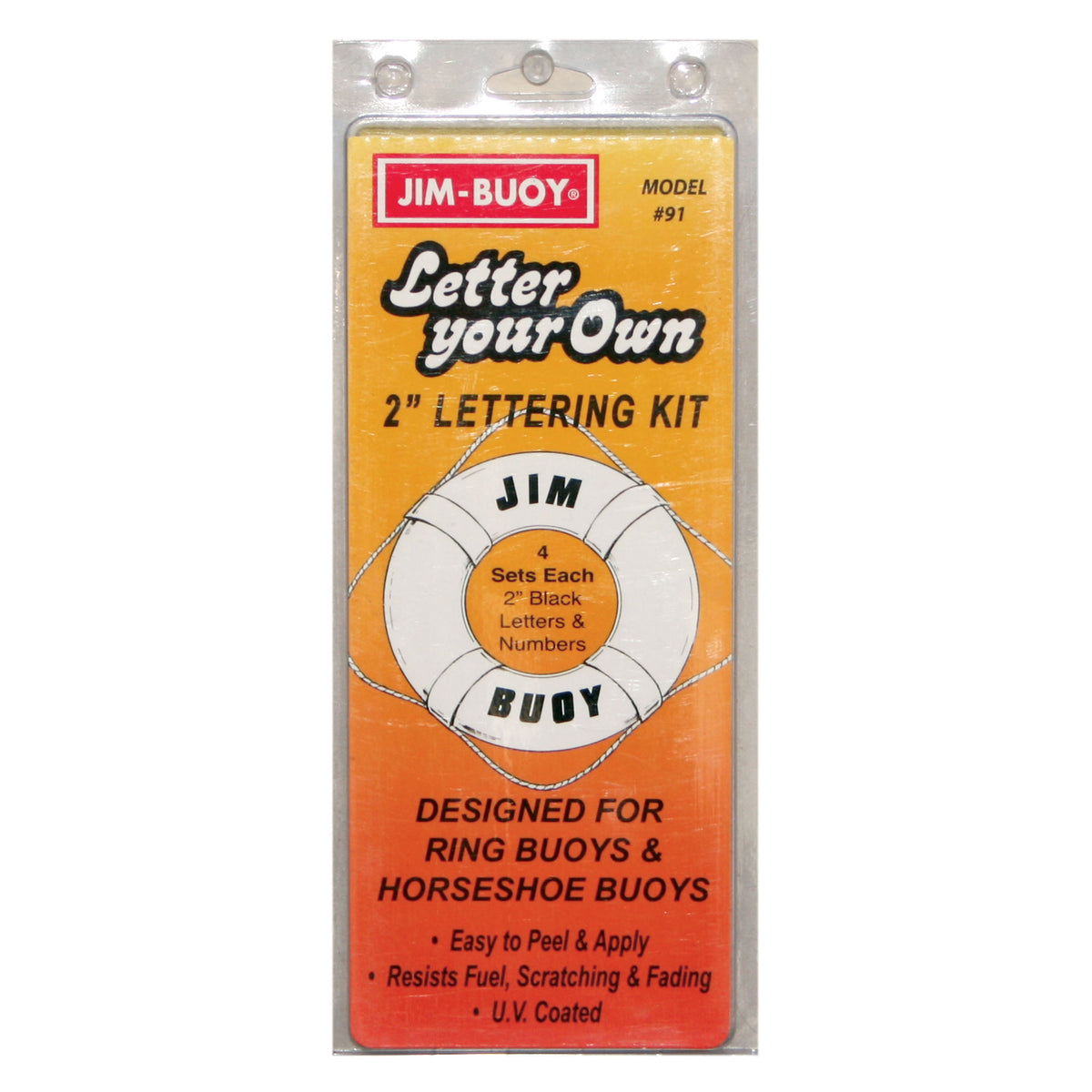 Jim-Buoy 91 Lettering Kit