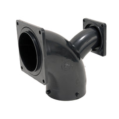 Valterra T1036 Flanged Valve Fitting - 2-Way Ell, 3" Bayonet x 3" Rotating Flange