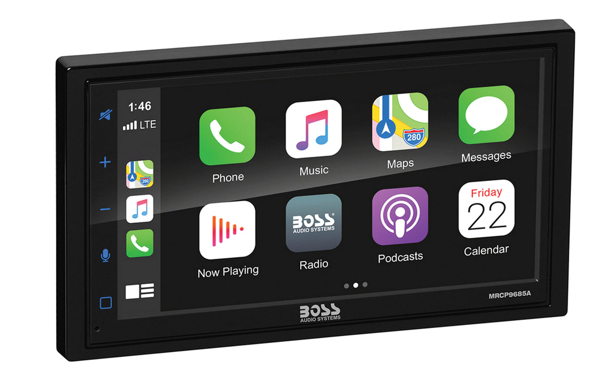 Boss Audio MRCP9685A Touchscreen Bluetooth Radio 6.75" LCD Radio