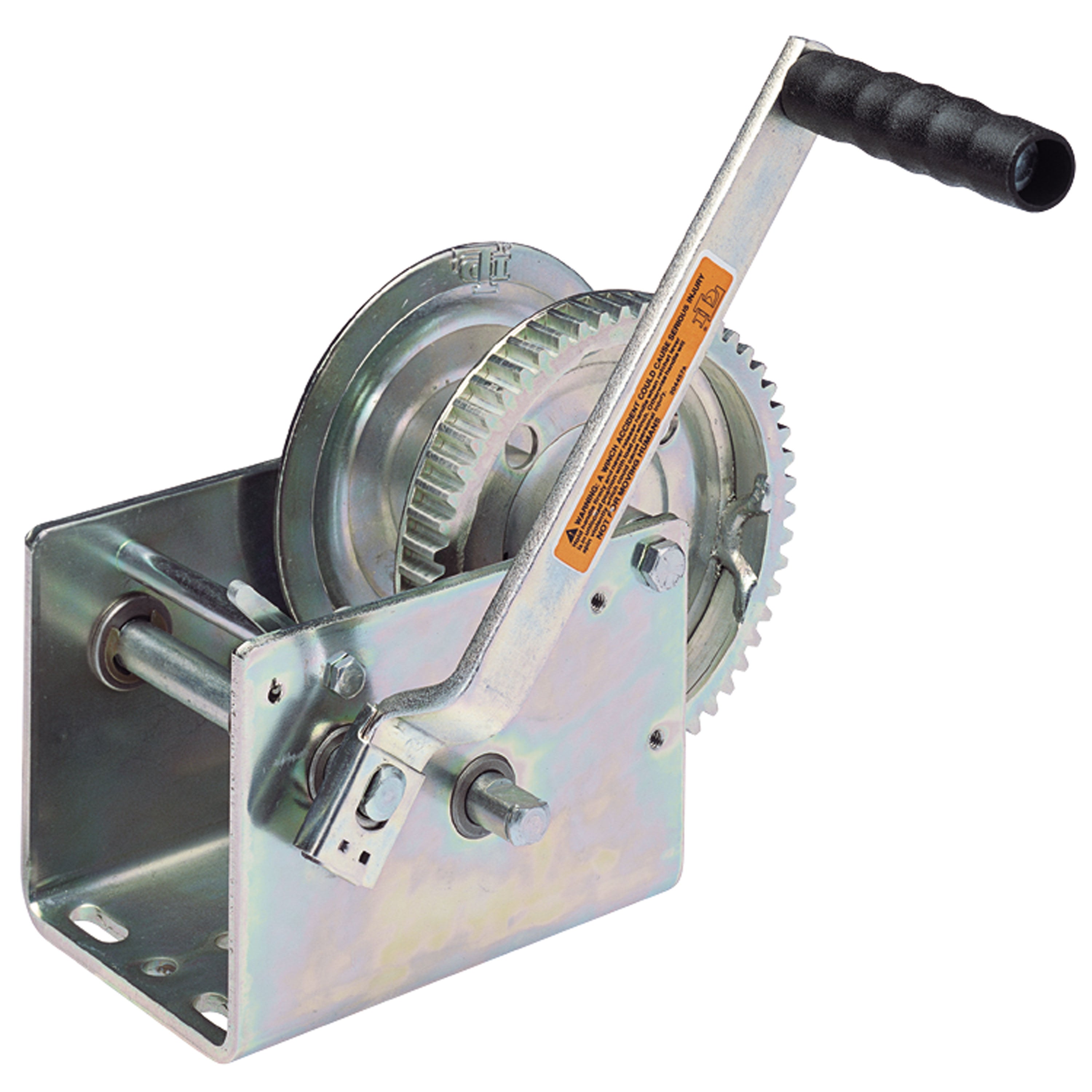 Dutton-Lainson 14825 DL-Series 2-Speed Horizontal Pulling Winch with Ratchet DL2500A - 9.5" Handle, 2500 lb.
