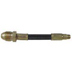 Marshall Excelsior MER401-20 Thermoplastic Pigtail Excess Flow POL x 1/4" M Inverted Flare - 20" OAL