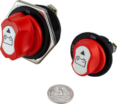 Sea-Dog 422730-1 Mini Single Battery Switch/Key On/Off/Out (Remove) 32V 300A