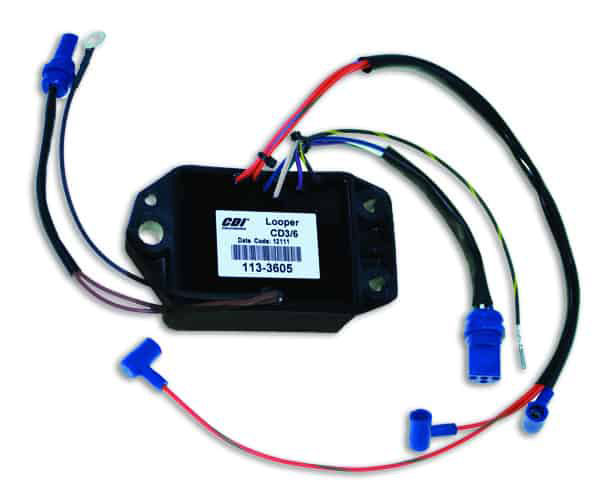CDI Electronics 113-3605 6-Cylinder Power Pack for Johnson/Evinrude and OMC Sea Drive
