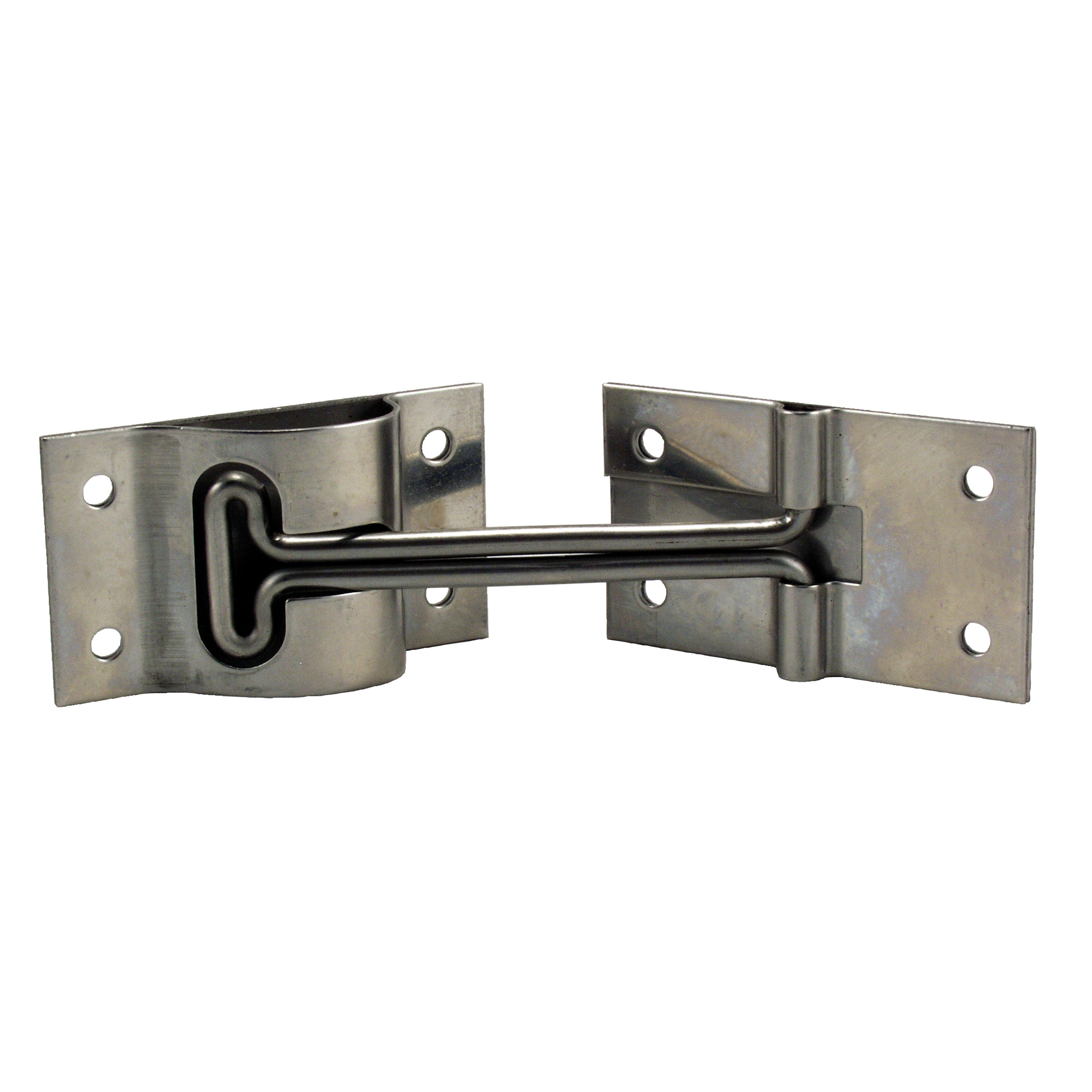 JR Products 10515 Stainless Steel T-Style Door Holder - 4"