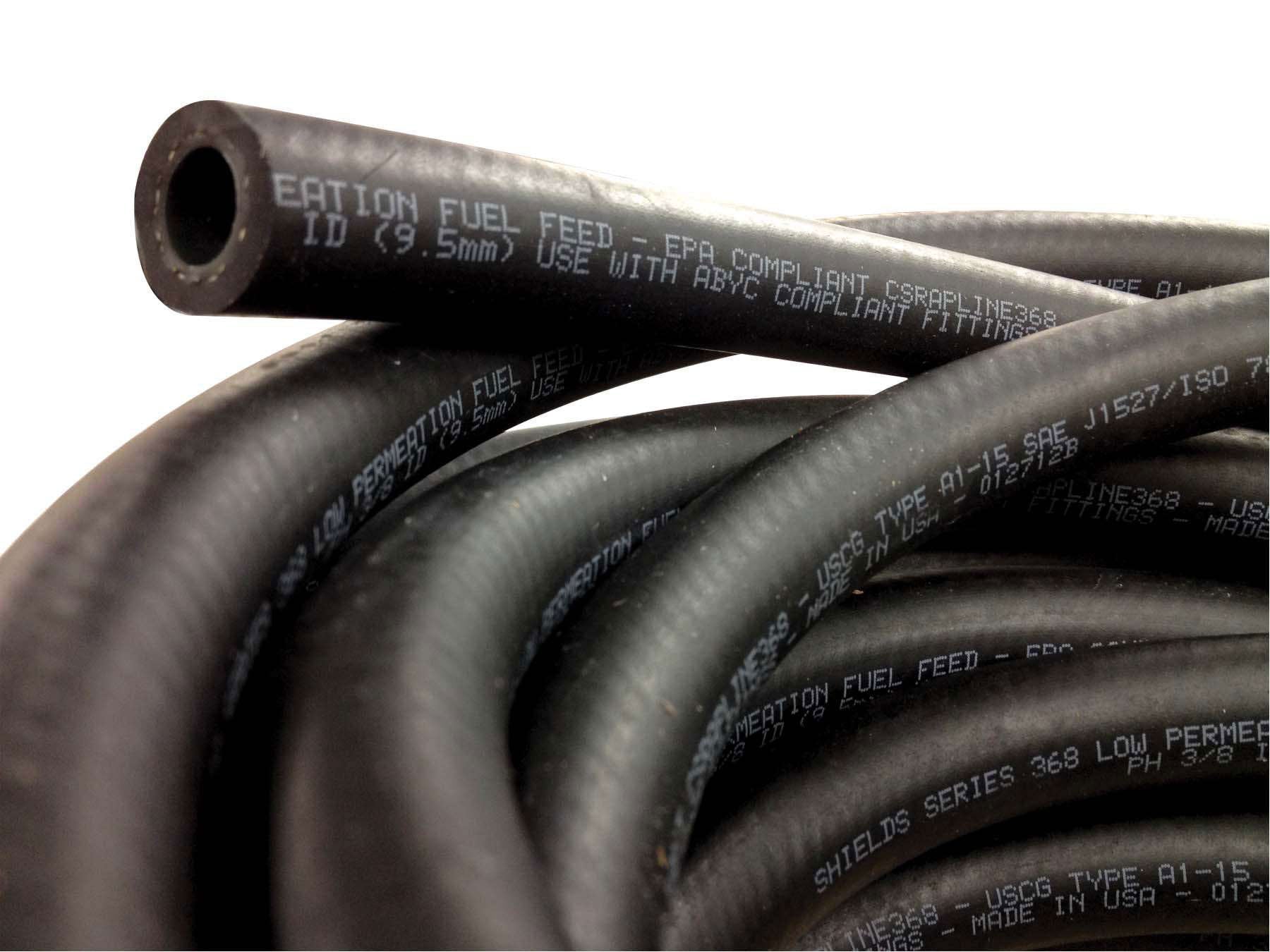 Sierra 116-368-0145 Shields Series 368 Low Permeation Fuel Hose - 1/4" x 25'