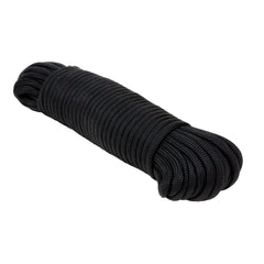 Extreme Max 3008.0454 Type III 550 Paracord Commercial Grade - 5/32" x 50', Black
