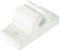 Whitecap 3752WC 5/8" White Rubber Tool/Rod Holder Pair
