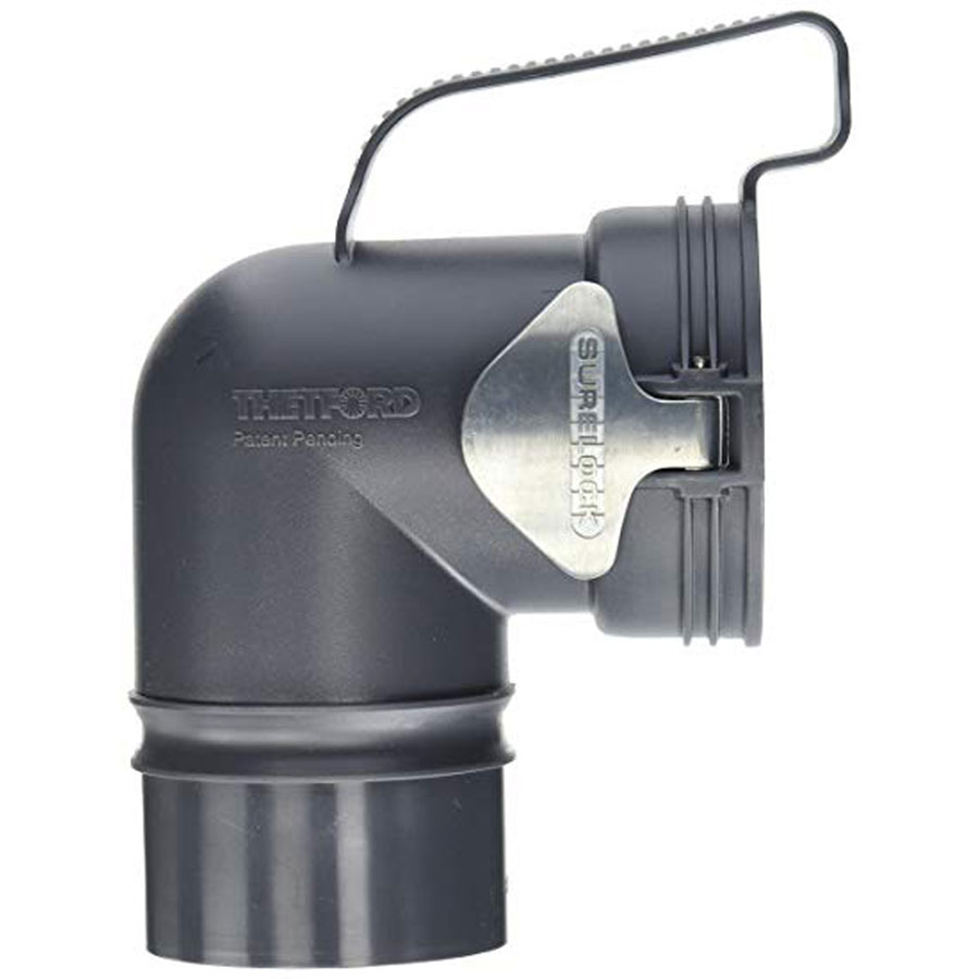 Thetford 17731 90Â° Nozzle Fitting with Handle