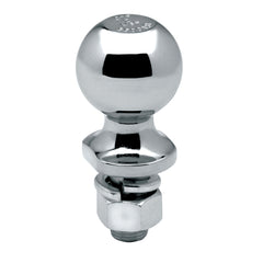 Reese 63889 Packaged Class II Hitch Ball, Chrome - 2" Ball x 3/4" x 2-3/8", 3,500 lbs.