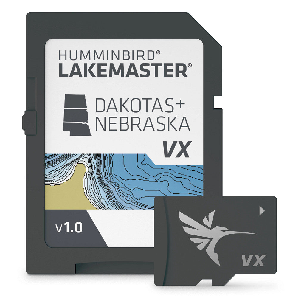 Humminbird 601001-1 LakeMaster VX - Dakotas + Nebraska V1