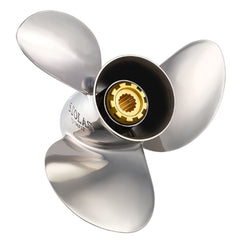 Solas 1231-105-11 Saturn Stainless Steel 3-Blade Propeller - RH, 10.5" Diameter x 11" Pitch