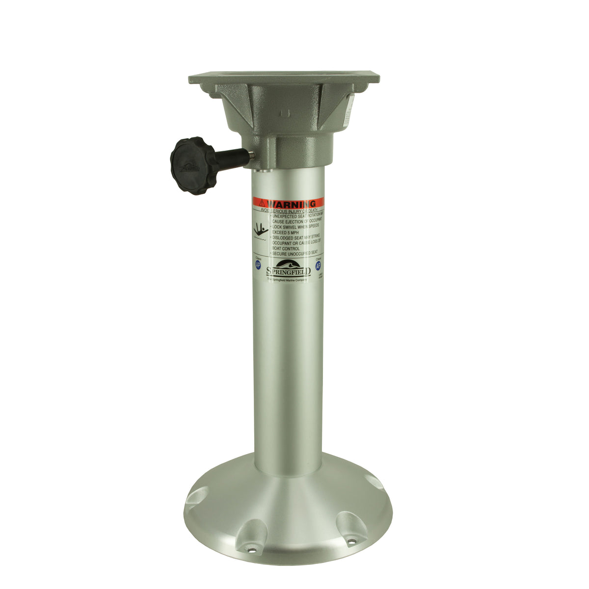Springfield 1240629-L Second Generation Pedestal with Trac-Lock Swivel - 18", Locking