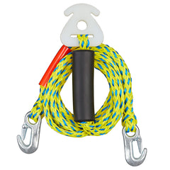 Full Throttle 341100-300-999-21 Ski/Tube Tow Harness - 4-Rider, 12', Yellow/Blue