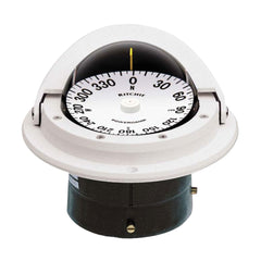 Ritchie Navigation F-82W Voyager Compass - Flush Mount, White with White Dial