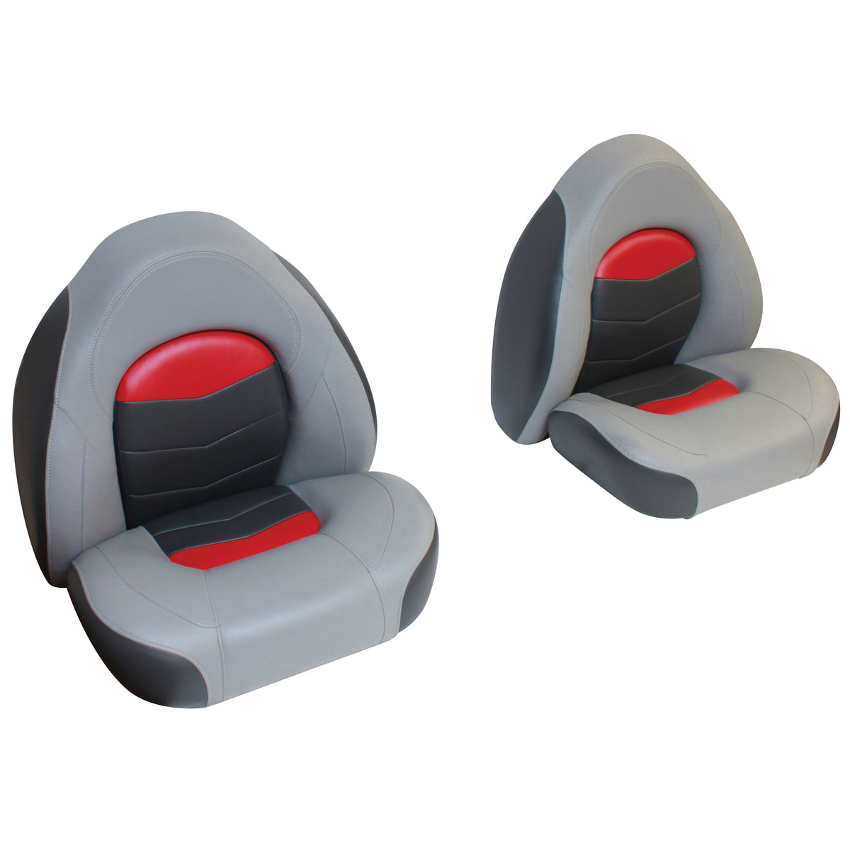 Wise 3303-1881 Bass Bucket Seat Kit Marble/Regal Red/Charcoal