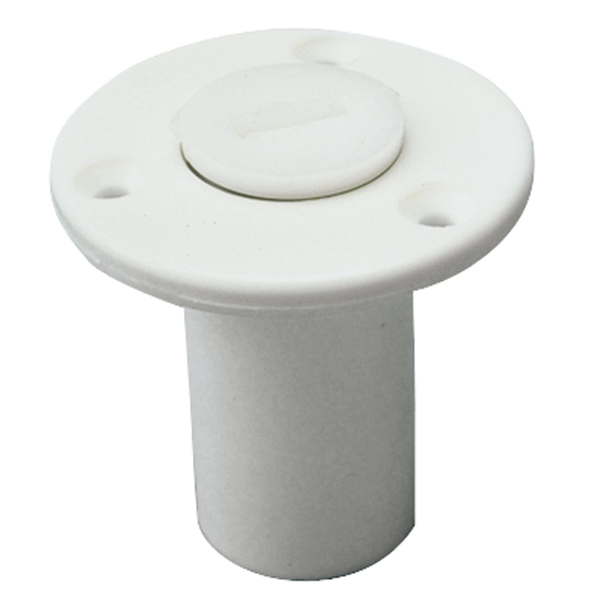 Sea-Dog 520050-1 Nylon Garboard Drain and Plug - 1-1/8" Hole, White
