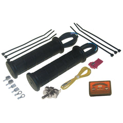 Heat Demon 215047 ATV Clamp-On Heated Grip Kit with Dual Zone Controller